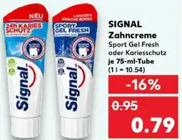 Kaufland SIGNAL Zahncreme Angebot