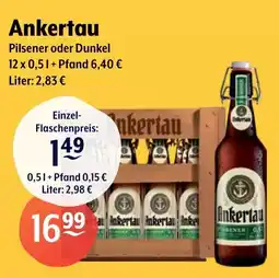 Getränke Hoffmann Ankertau Pilsener oder Dunkel Angebot