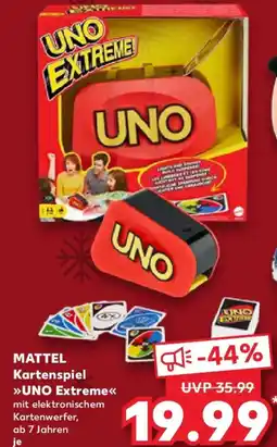 Kaufland MATTEL Kartenspiel UNO Extreme Angebot