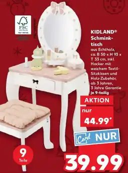Kaufland KIDLAND Schminktisch Angebot