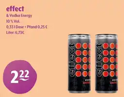 Getränke Hoffmann effect & Vodka Energy Angebot