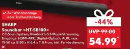 Kaufland SHARP Soundbar HT-SB100 Angebot