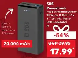 Kaufland SBS Powerbank Angebot