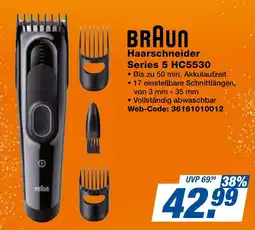 expert Techno Land BRAUN Haarschneider Series 5 HC5530 Angebot