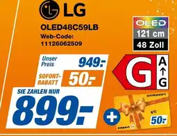 expert Techno Land LG OLED48C59LB Angebot