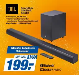 expert Techno Land JBL Soundbar CINEMA SB560 Angebot