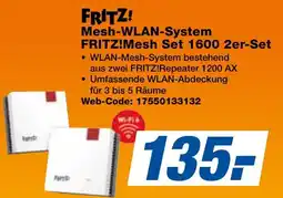 expert Techno Land FRITZ! Mesh-WLAN-System FRITZ!Mesh Set 1600 2er-Set Angebot