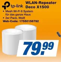 expert Techno Land tp-link WLAN-Repeater Deco X1500 Angebot