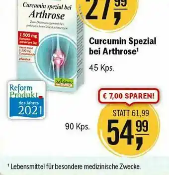 Reformhaus Bacher Alsiroyal Curcumin Spezial Bei Arthrose Angebot