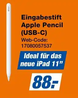 expert Techno Land Apple Eingabestift Apple Pencil (USB-C) Angebot