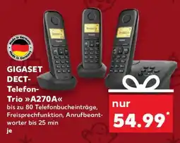 Kaufland GIGASET DECT Telefon Trio A270A Angebot