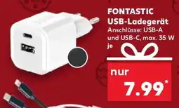 Kaufland FONTASTIC USB Ladegerät Angebot