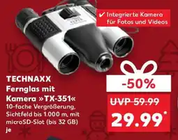 Kaufland TECHNAXX Fernglas mit Kamera TX-351 Angebot