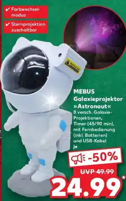 Kaufland MEBUS Galaxieprojektor Astronaut Angebot
