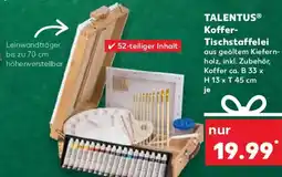 Kaufland TALENTUS Koffer Tischstaffelei Angebot