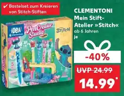 Kaufland CLEMENTONI Mein Stift Atelier Stitch Angebot