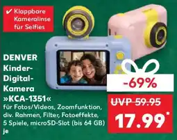 Kaufland DENVER Kinder Digital Kamera KCA 1351 Angebot