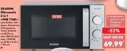 Kaufland SEVERIN Mikrowelle 2 in 1 MW 7768 Angebot
