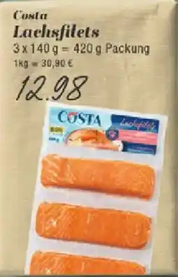 Edeka Costa Lachsfilets Angebot