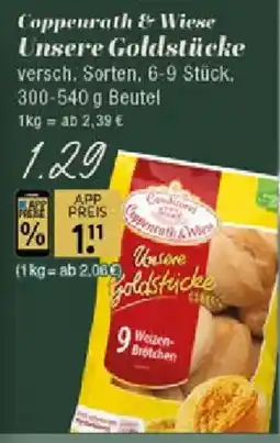 Edeka Coppenrath & Wiese Unsere Goldstücke Angebot