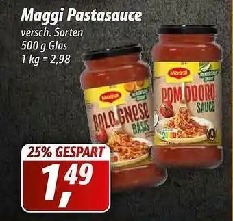 Simmel Maggi Pastasauce Angebot