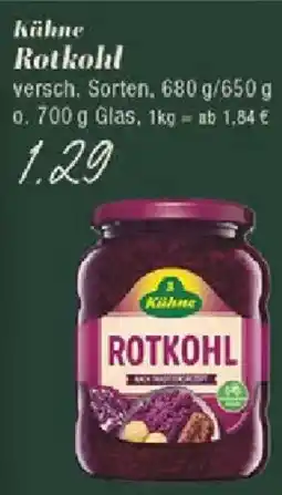 Edeka Kühne Rotkohl Angebot