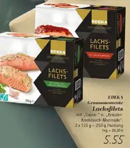 Edeka EDEKA Genussmomente Lachsfilets Angebot