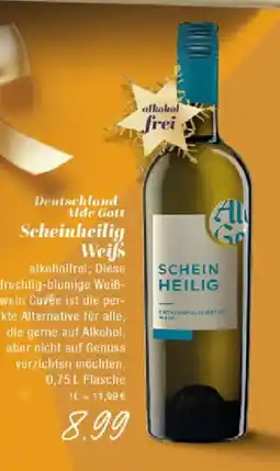 Edeka Deutschland Alde Gott Scheinheilig Weißs Angebot