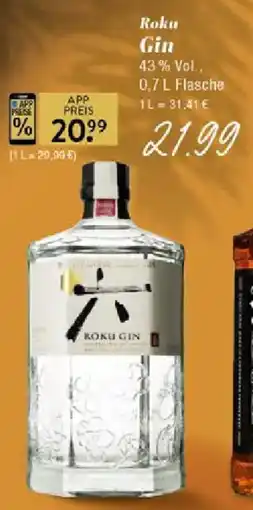 Edeka Roku Gin Angebot