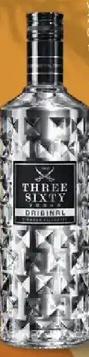 Edeka Three Sixty Vodka Angebot