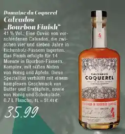 Edeka Domaine du Coquerel Calvados ..Bourbon Finish" Angebot