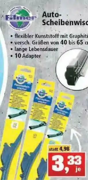 Thomas Philipps Filmer Auto-scheibenwischer Angebot