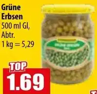 Mix Markt Grüne Erbsen Angebot