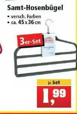 Thomas Philipps Samt-hosenbügel Angebot