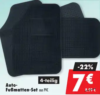 Auto Fußmatten-Set