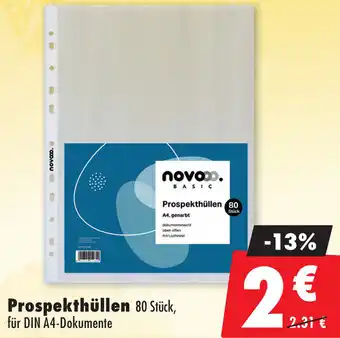 Novooo Basic Prospekthüllen