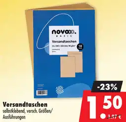 Mäc Geiz Novooo Basic Versandtaschen Angebot