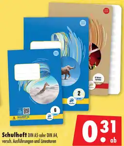 Mäc Geiz Schulheft Angebot