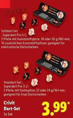 Lidl Crivit Dart-Set Angebot