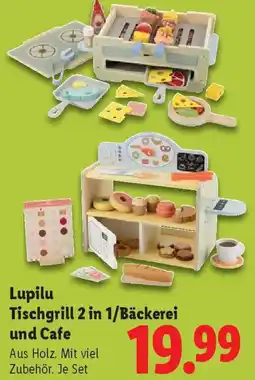 Lidl Lupilu Tischgrill 2 in 1/Bäckerei und Cafe Angebot