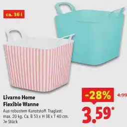 Lidl Livarno Home Flexible Wanne Angebot