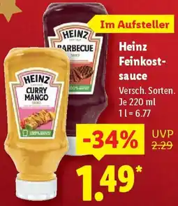 Lidl Heinz Feinkostsauce Angebot