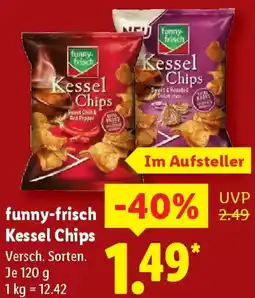 Lidl funny-frisch Kessel Chips Angebot
