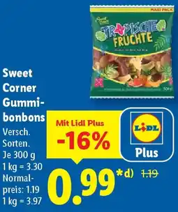 Lidl Sweet Corner Gummibonbons Angebot