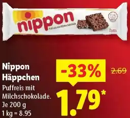 Lidl Nippon Häppchen Angebot