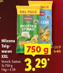Lidl Hilcona Teigwaren XXL Angebot