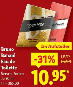 Lidl Bruno Banani Eau de Toilette Angebot