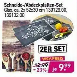 Möbel Boss Schneide- Abdeckplatten-set Angebot