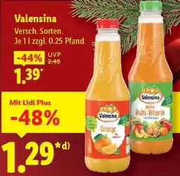 Lidl Valensina Angebot