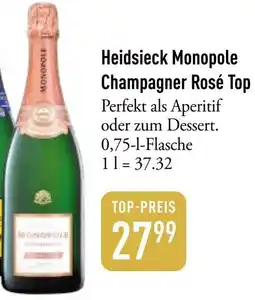 Galeria Markthalle Heidsieck Monopole Champagner Rosé Top Angebot